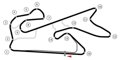 નકશો દુબઇ autodrome